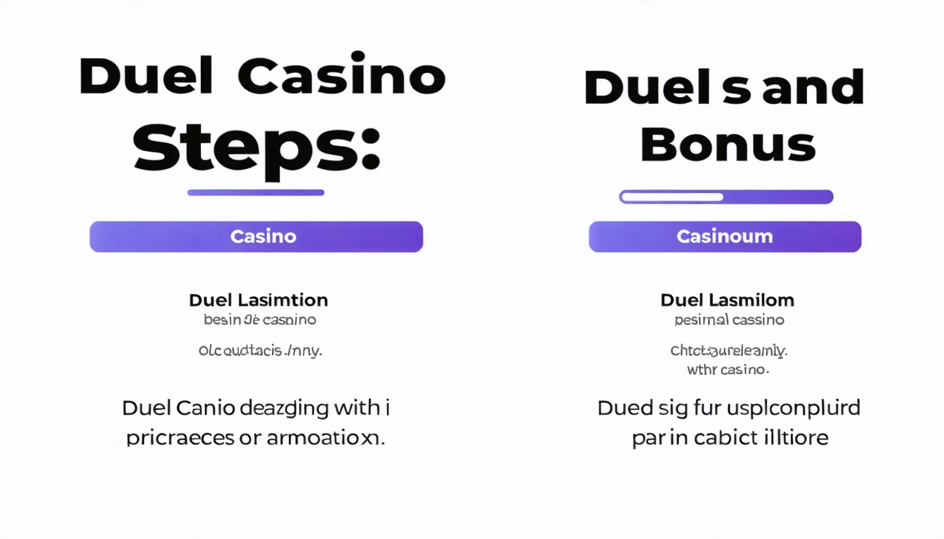 Duel Casino Sign Up Steps and Bonus Details